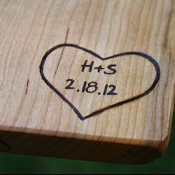 Custom Engraving - Personalization for Cutting Boards